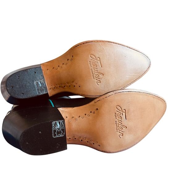 Fraulein Black Butterfly Women's Western Black Cowboy Boots- 7.5 - Picture 6 of 12